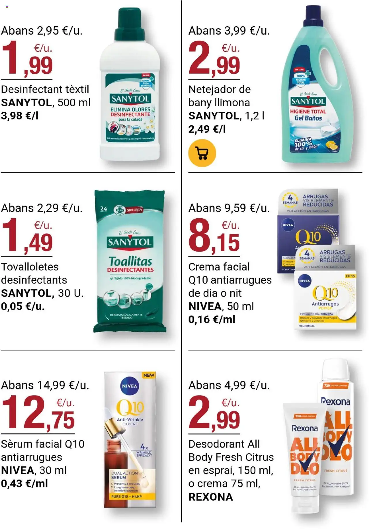 Bonpreu folleto │ válido desde el 07.10.2025 | Página: 66 | Productos: Jabón, Sérum, Crema, Crema de día