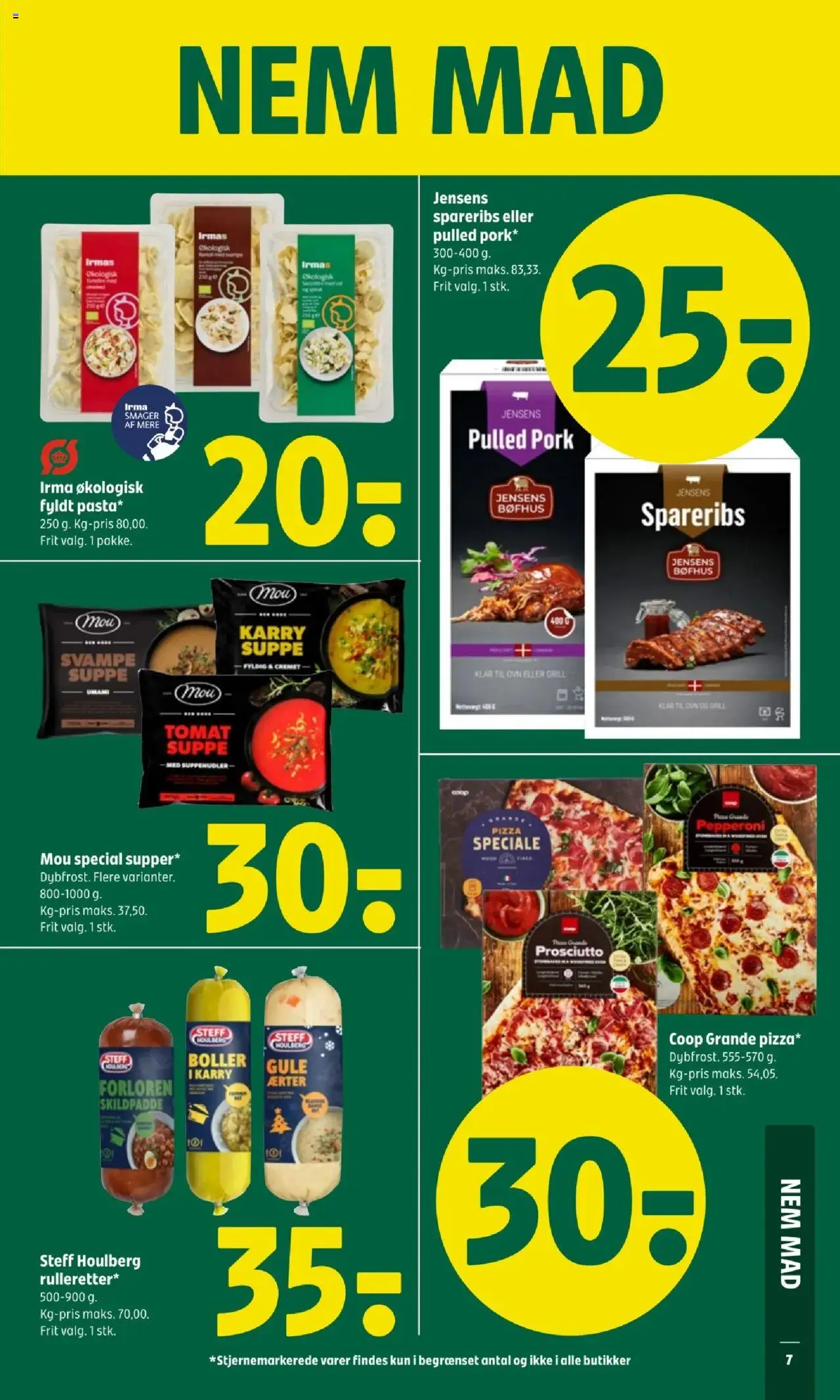 Coop 365 tilbudsavis – gyldig fra 16.10.2025 | Side: 9 | Produkter: Pasta, Ærter, Ovn, Grill