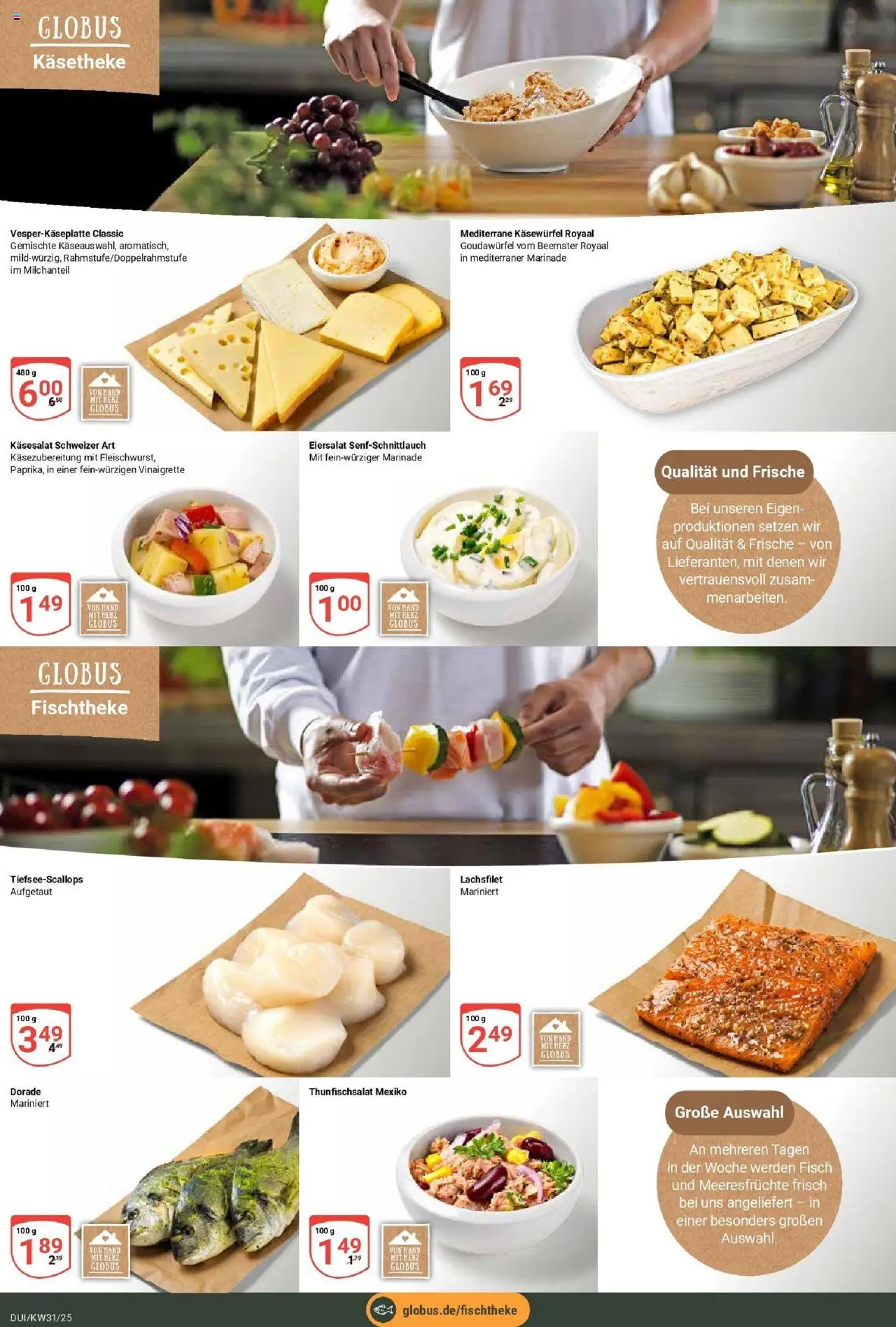 Globus prospekt Duisburg	 - gültig ab dem 28.07.2025 | Seite: 8 | Produkte: Dorade, Fisch, Meeresfrüchte