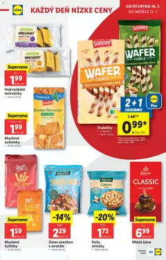 Lidl leták │ platný od 07.07.2025 | Strana: 77 | Produkty: Káva, Maslove sušienky