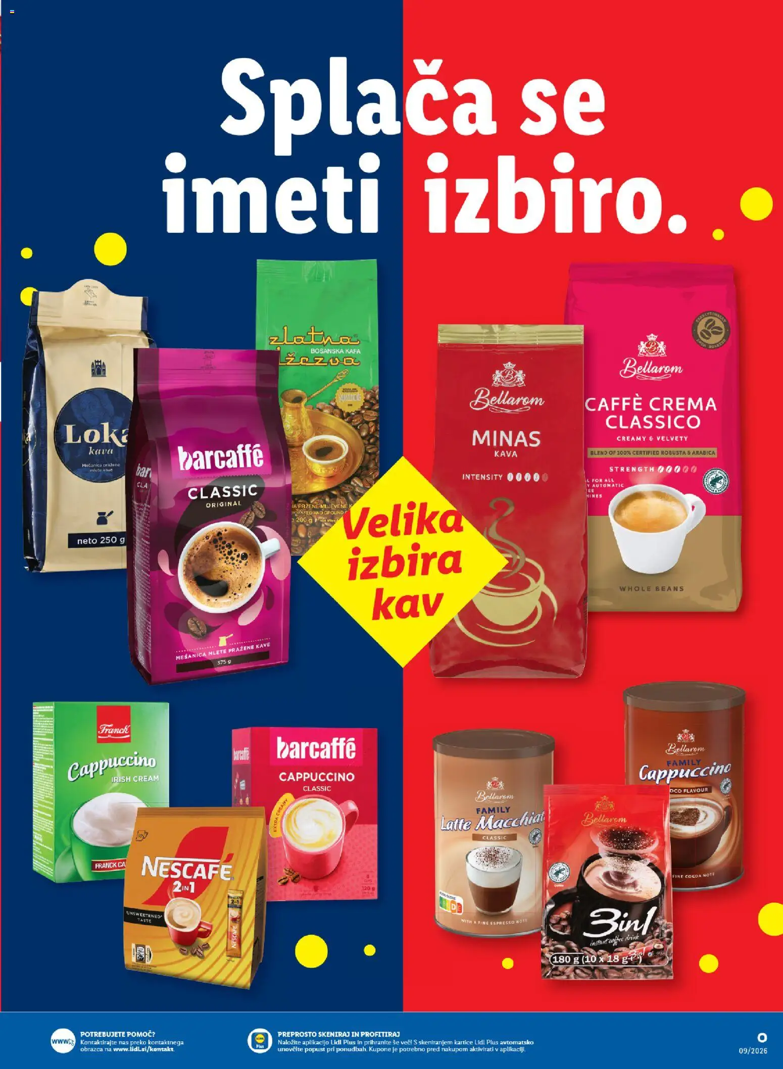 Novi Lidl katalog ponudbe – veljaven od 26.02.2026 | Stran: 12 | Izdelki: Kava