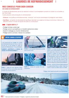 l'auto E.Leclerc - Prévisualisation de l'auto E.Leclerc Le guide auto & 2 roues valide à partir de 22.04.2025 | Page: 62 | Produits: Liquide de refroidissement, Vase