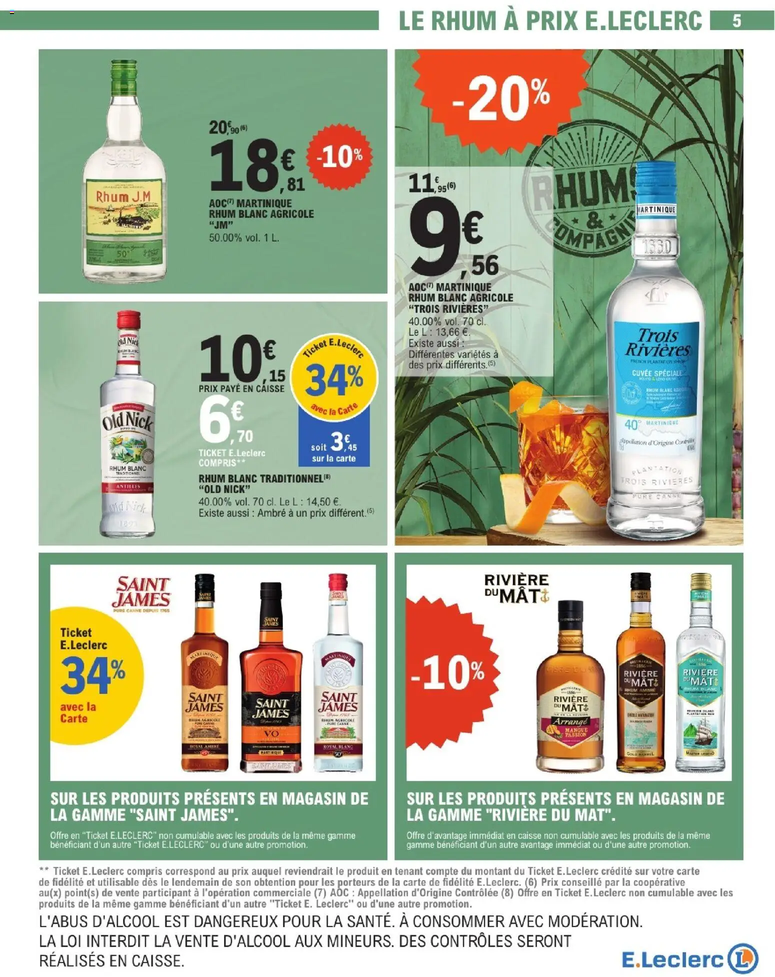 {H1} | Page: 5 | Produits: Rhum, Rhum blanc traditionnel
