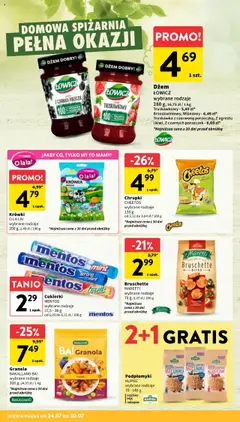 Intermarche Gazetka od 24.07.2025 | Strona: 22 | Produkty: Granola, Krowka, Dżem, Krówki