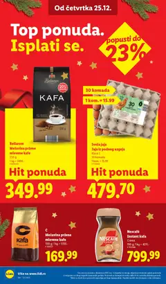 Nescafé Instant kafa Crema, 190 g - pregled Lidl kataloga - važi od 25.12.2025 | Strana: 22