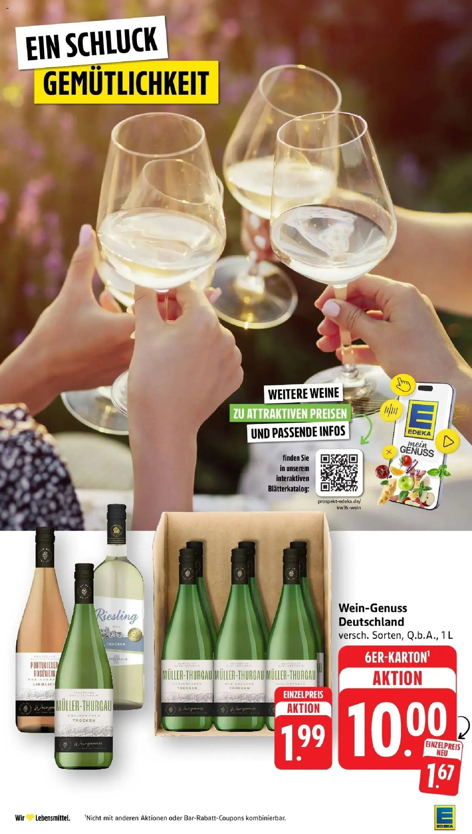Edeka prospekt Großostheim	 – gültig ab 12.04.2026 | Seite: 35 | Produkte: Rosewein