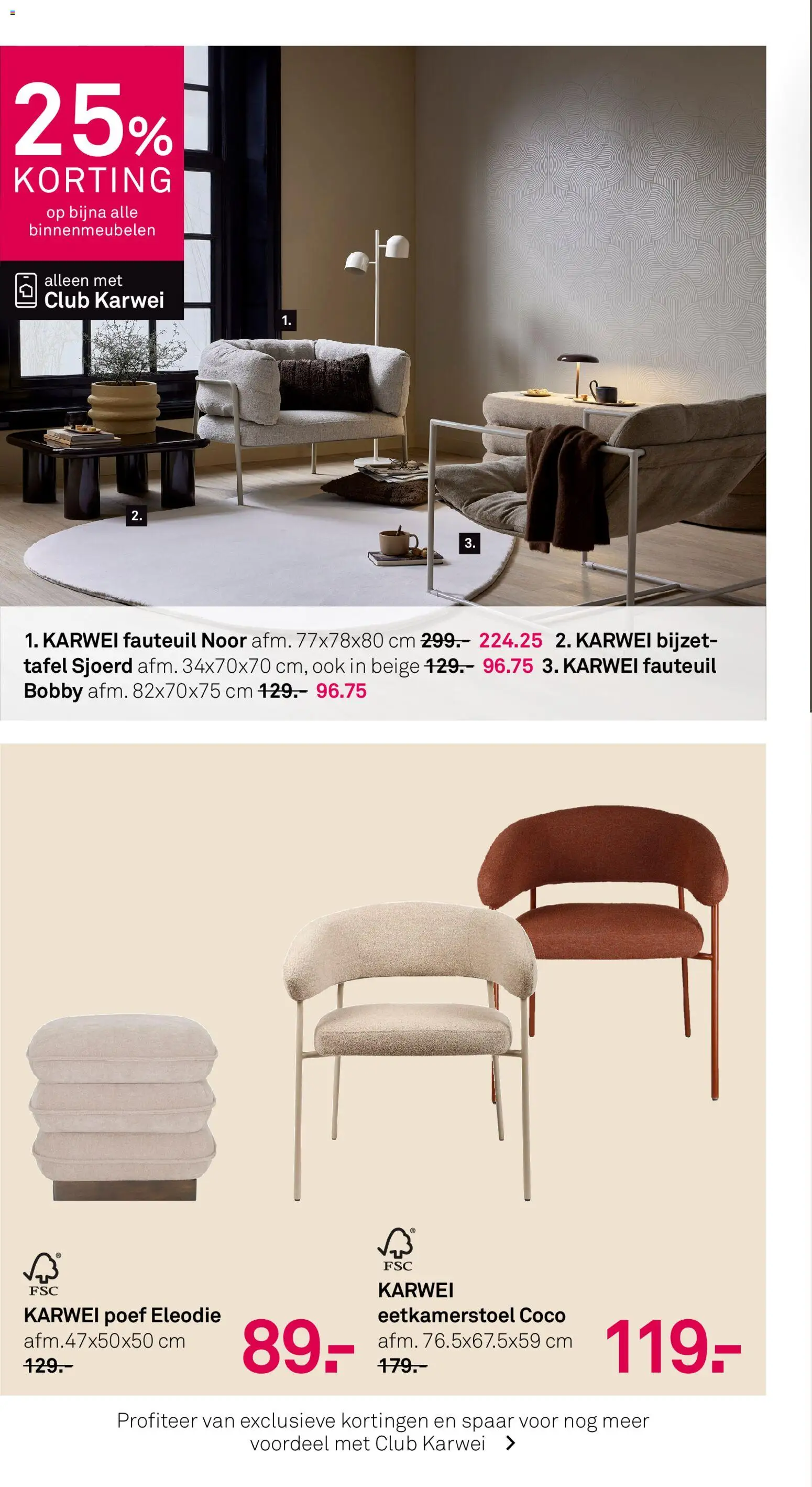 {H1} | Pagina: 10 | Producten: Fauteuil, Tafel
