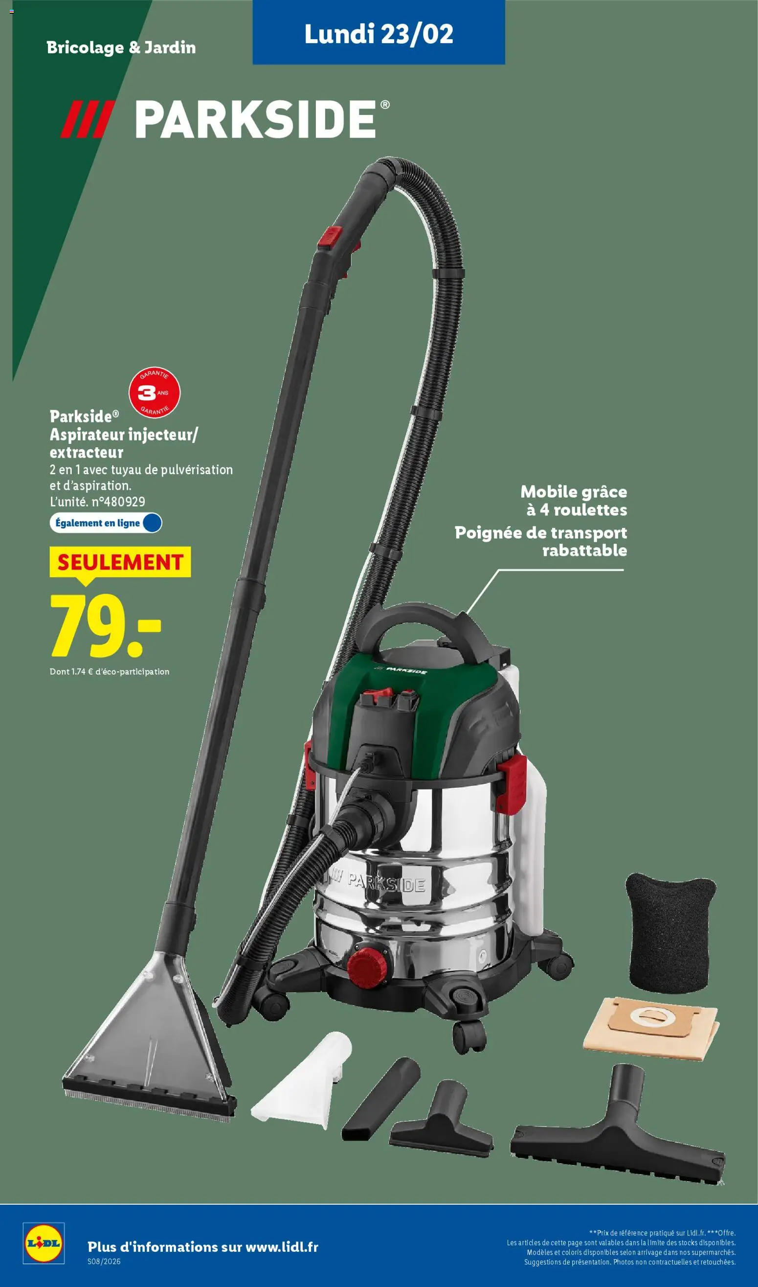 {H1} | Page: 2 | Produits: Aspirateur, Tuyau