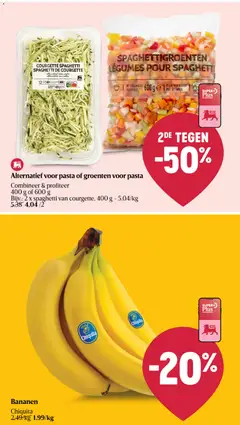 COURGETTE SPAGHETTI SPAGHETTI DE COURGETTE, Alternatief voor pasta alternative aux pâtes, 400 g - Voorbeeld van een folder van Delhaize, geldig van 12.03.2026 | Pagina: 24