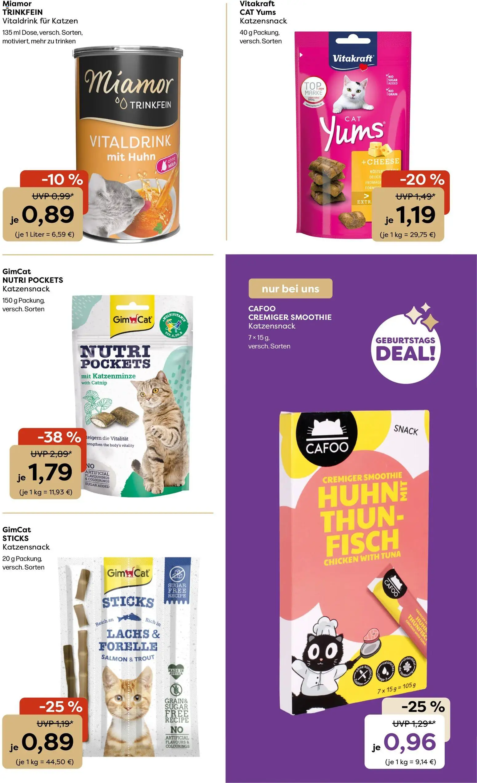 Zoo & co Prospekt 	 – gültig ab 30.03.2026 | Seite: 7 | Produkte: Milch, Thunfisch, Fisch, Lachs