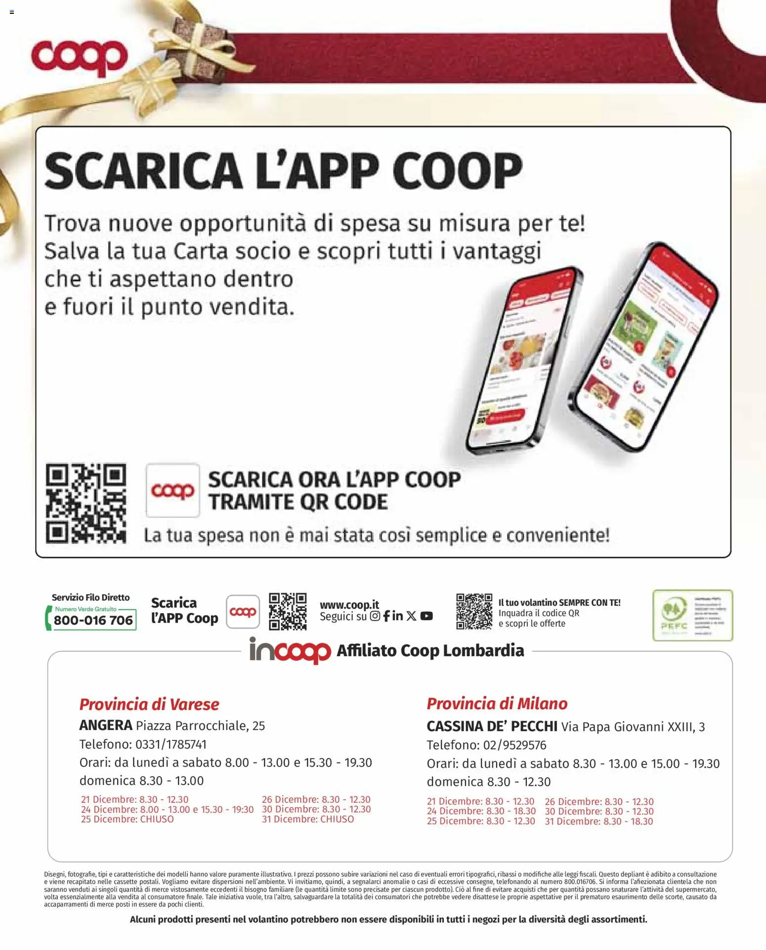 Volantino COOP del 18.12.2025 | Pagina: 11 | Prodotti: Tè, Telefono