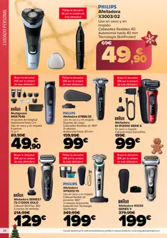 Vista previa Carrefour folleto válido desde el 03.12.2025 | Página: 20 | Productos: Té, Afeitadora
