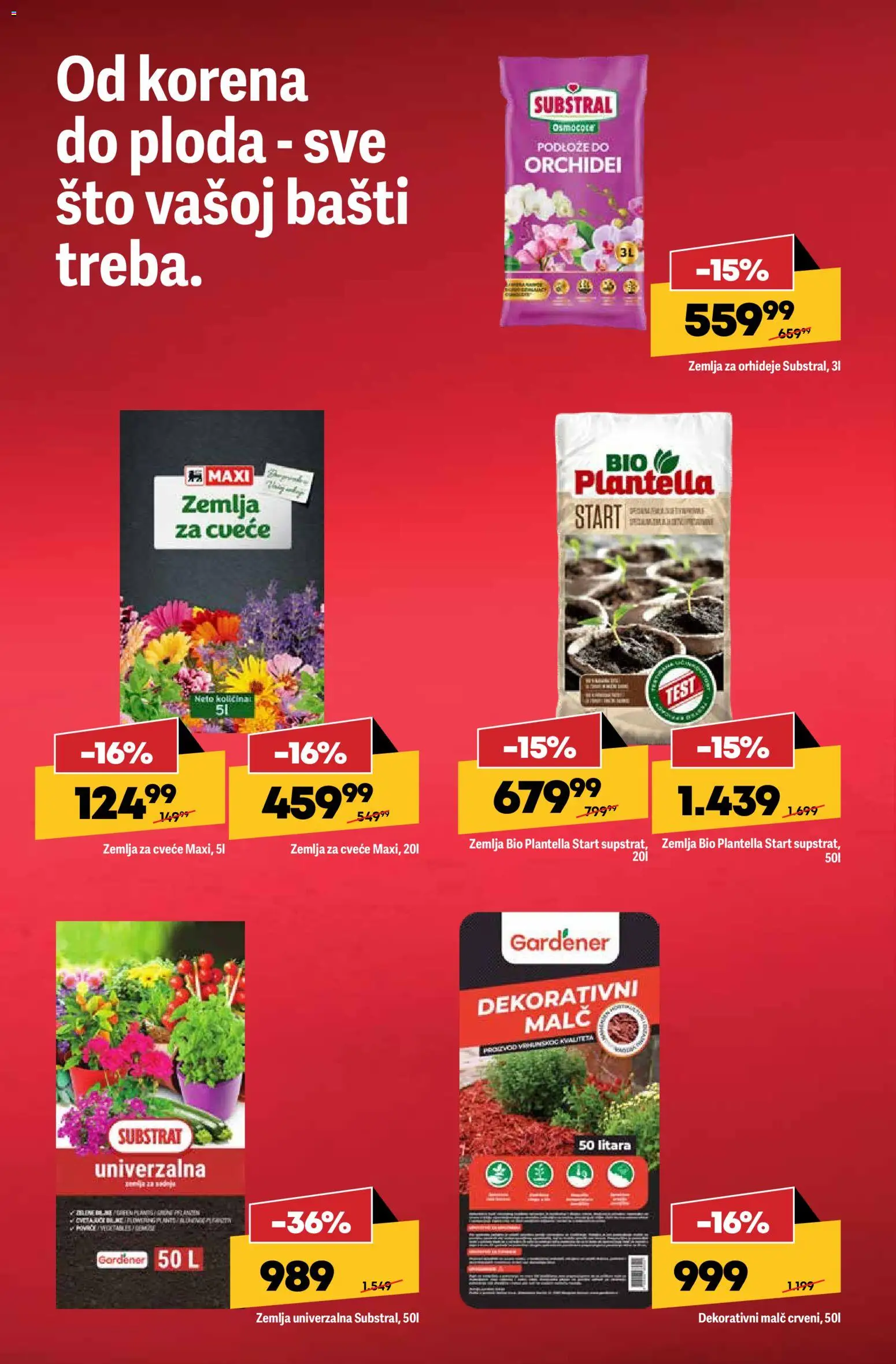 Mega Maxi katalog - važi od 26.02.2026 | Strana: 8 | Proizvode: Sto, Zemlja, Cvece