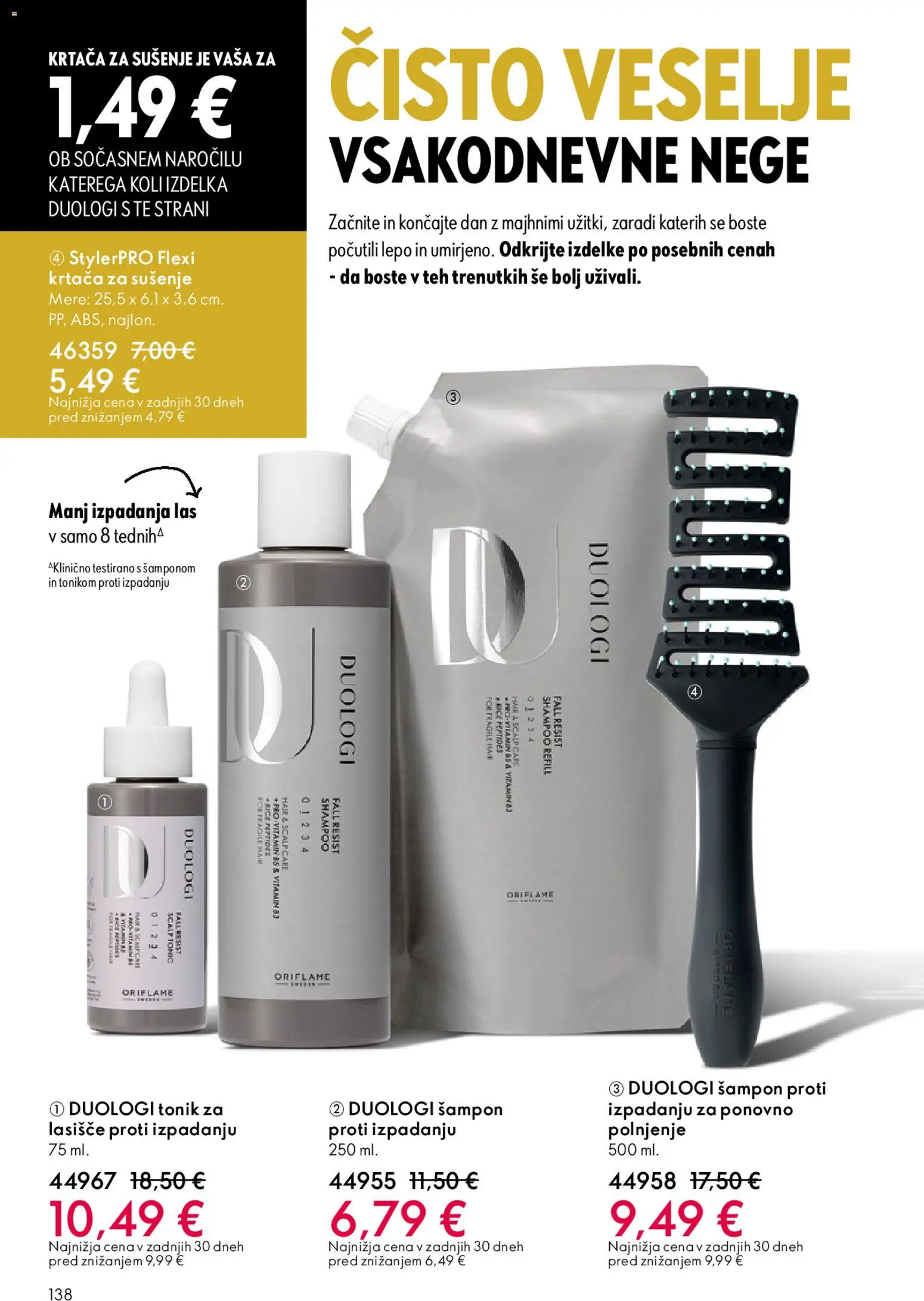 Novi Oriflame katalog ponudbe – veljaven od 01.04.2026 | Stran: 138
