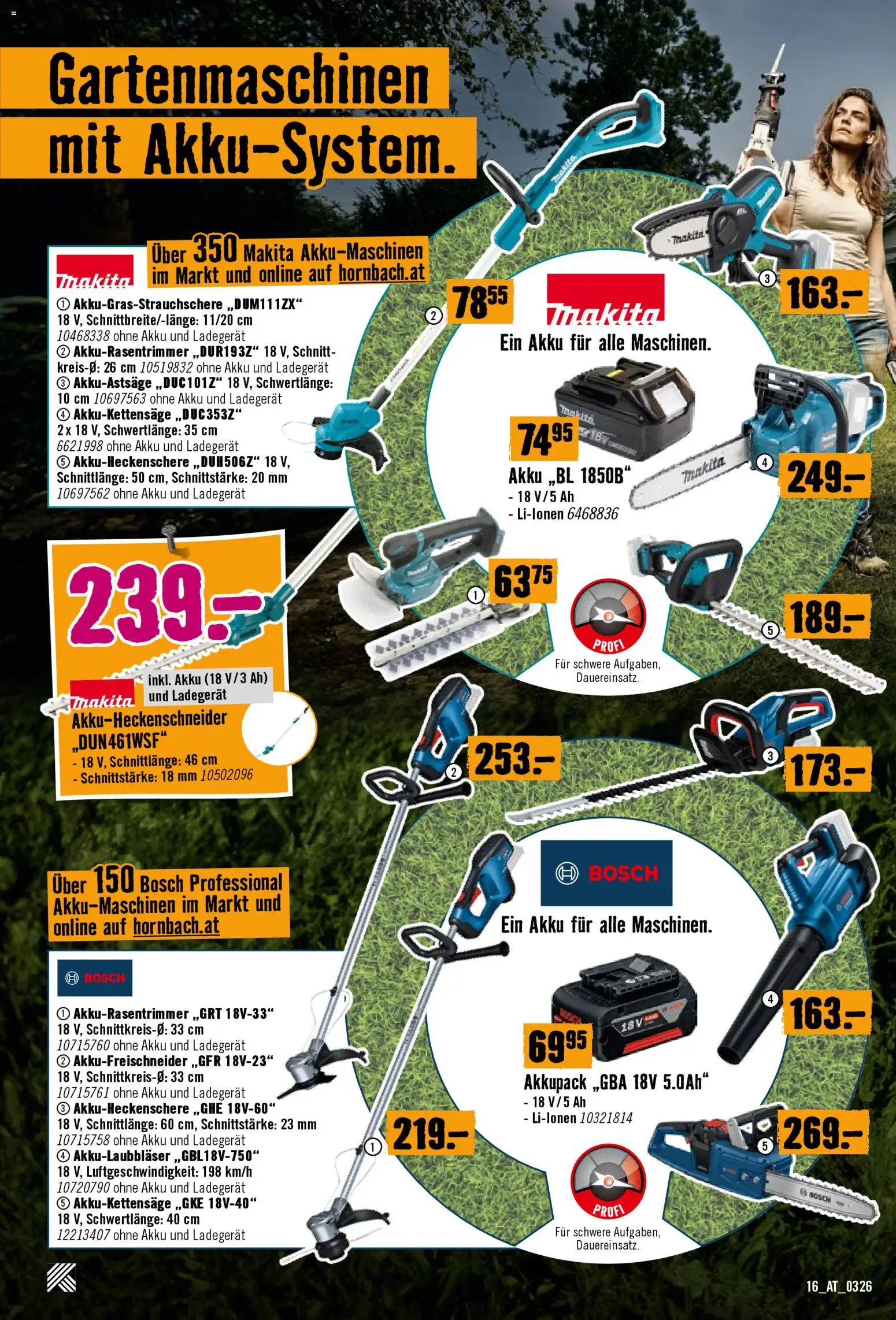 Hornbach Flugblatt gültig ab 17.03.2026 | Seite: 16