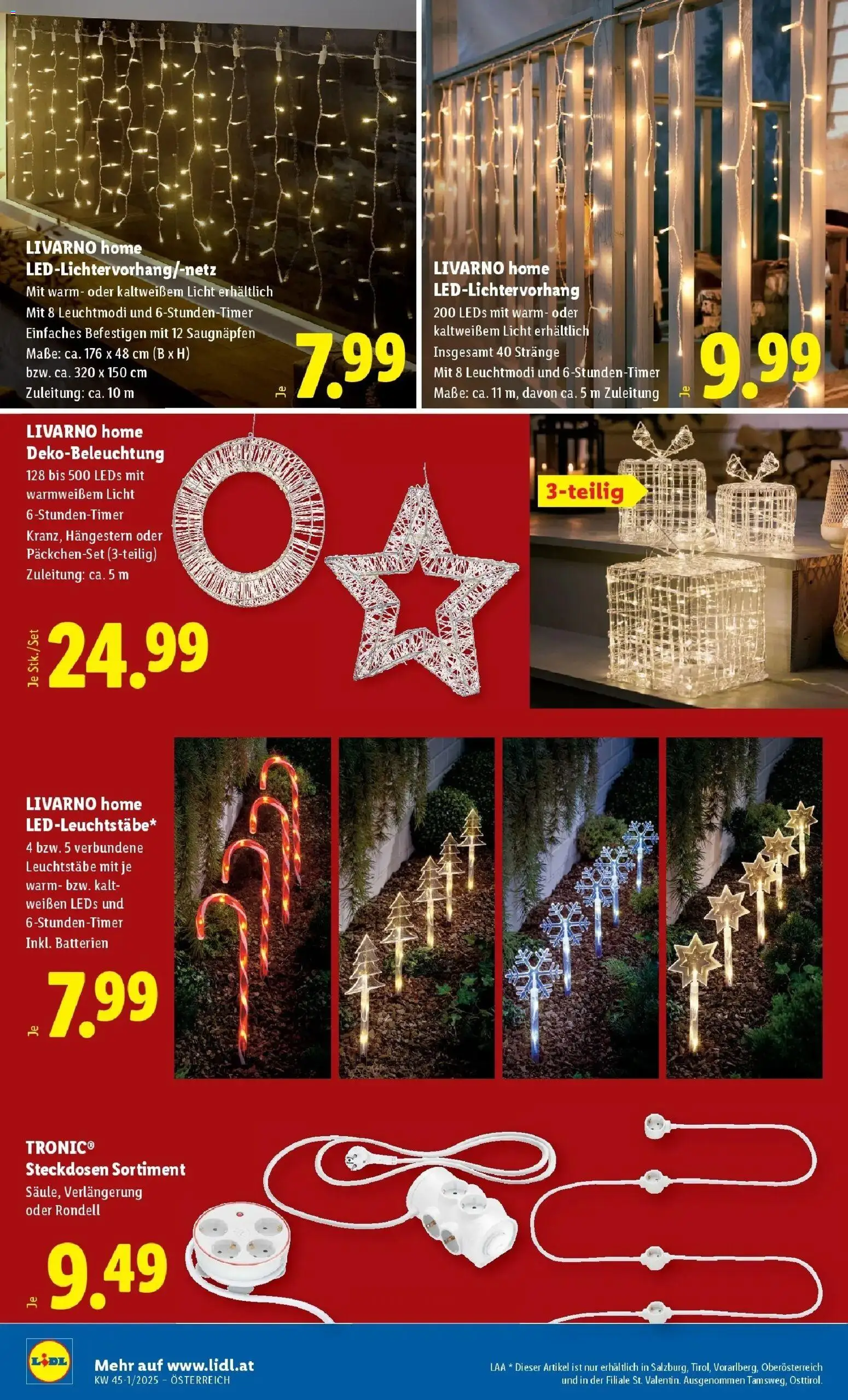 Lidl Flugblatt - Jenbach, Eferding, Dornbirn gültig ab 30.10.2025 | Seite: 34