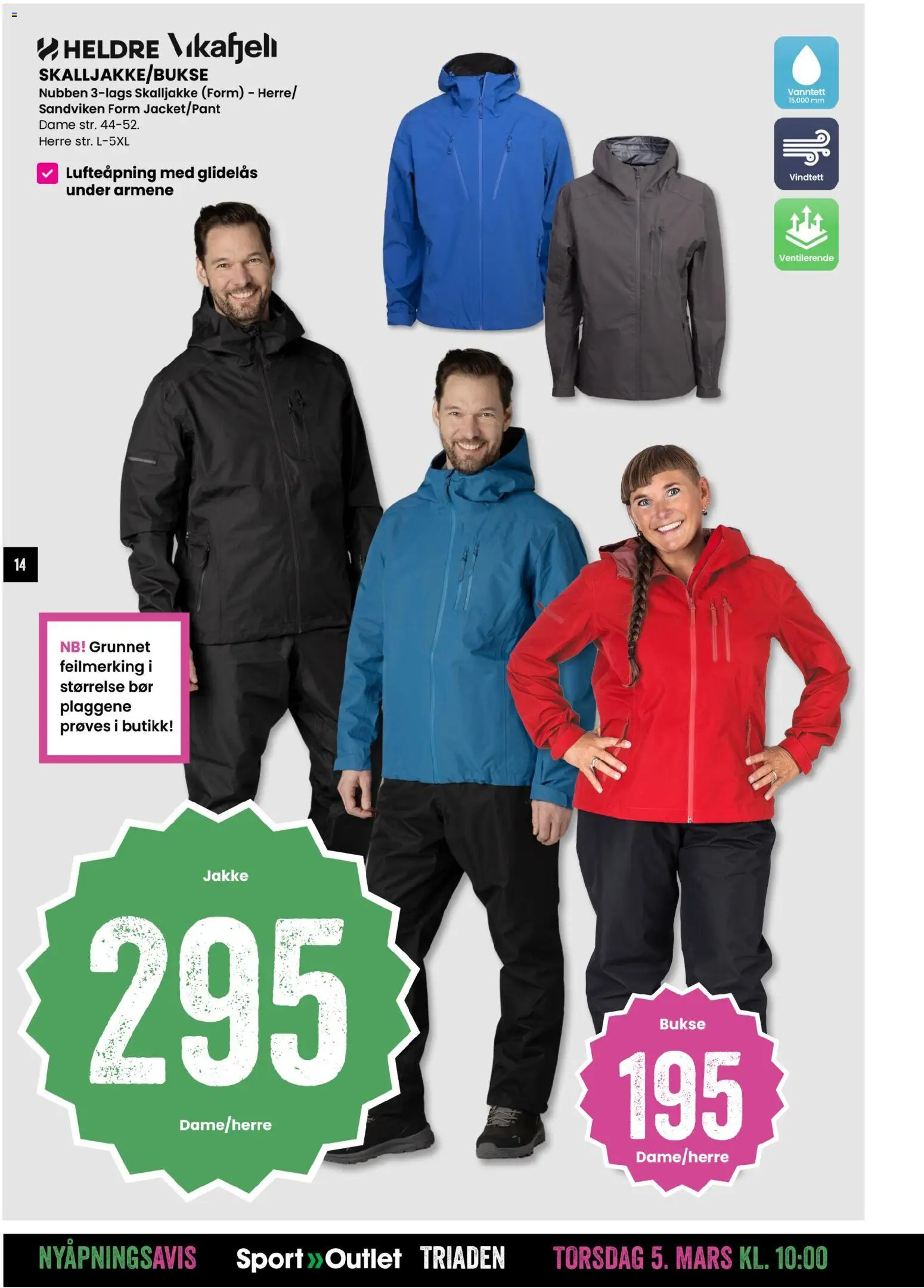 {H1} | Side: 14 | Produkter: Jakke