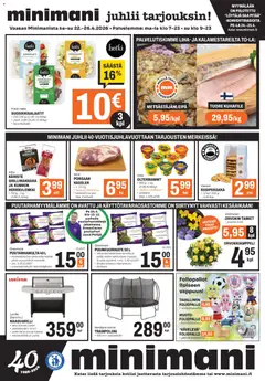 Minimani-mainoslehti voimassa 22.04.2026 alkaen