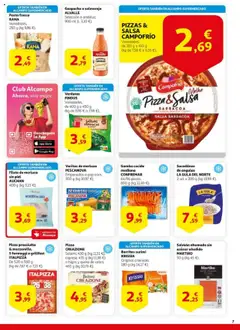 Alcampo - HP Unificado Nacional litoral  │ válido desde el 15.07.2025 | Página: 7 | Productos: Pizza, Pasta, Σαντιγύ, Filete