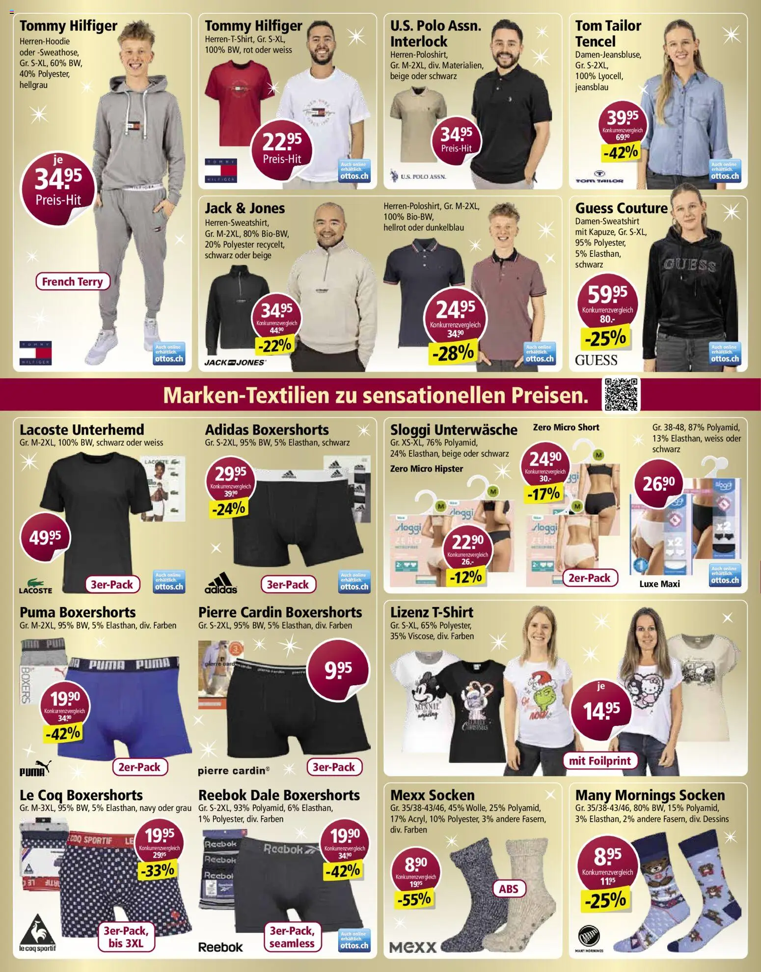 Otto's Aktionen X-mas – gültig ab 01.12.2025 | Seite: 10 | Produkte: Unterhemd, Unterwäsche, Socken