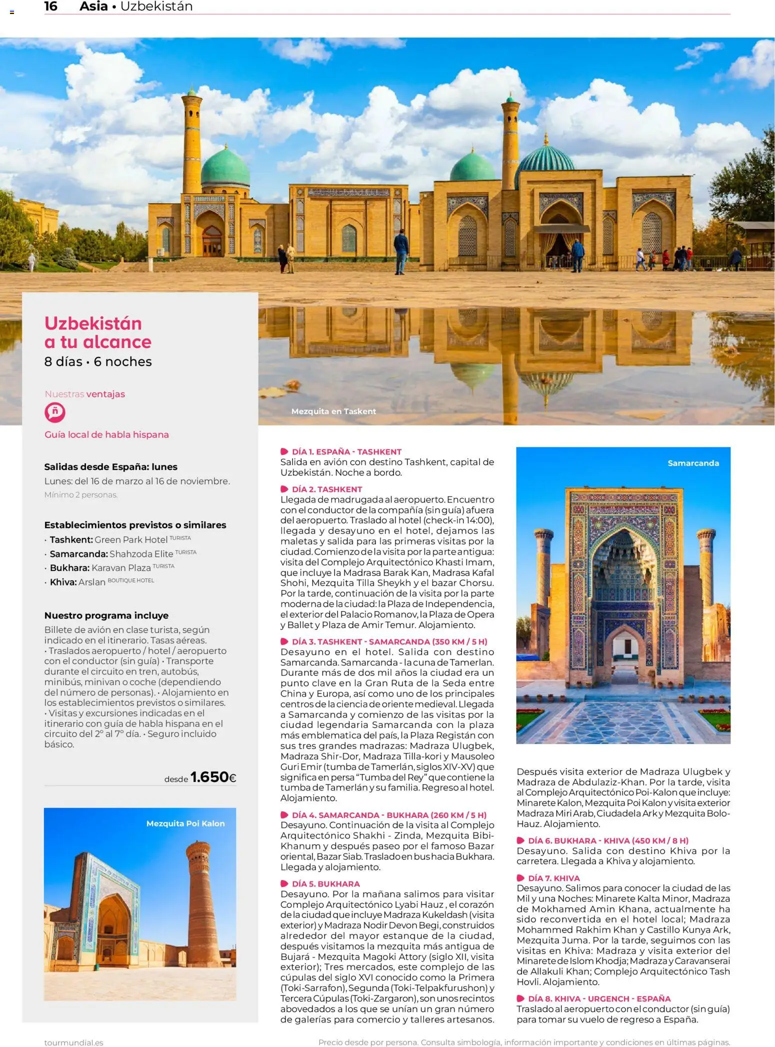 Viajes El Corte Inglés Asia y Oceanía │ válido desde el 01.01.2026 | Página: 16 | Productos: Cuna