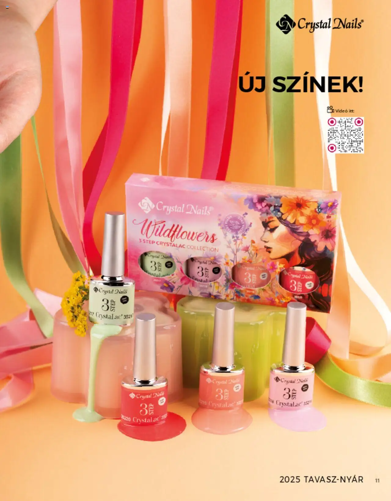 Crystal Nails akciós ujság - amely érvényes a következő dátumtól: 01.03.2025 | Oldal: 11 | Termékek: Videó
