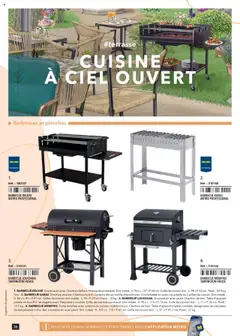  | Page: 36 | Produits: Barbecue, Étagère, Table, Grille de cuisson