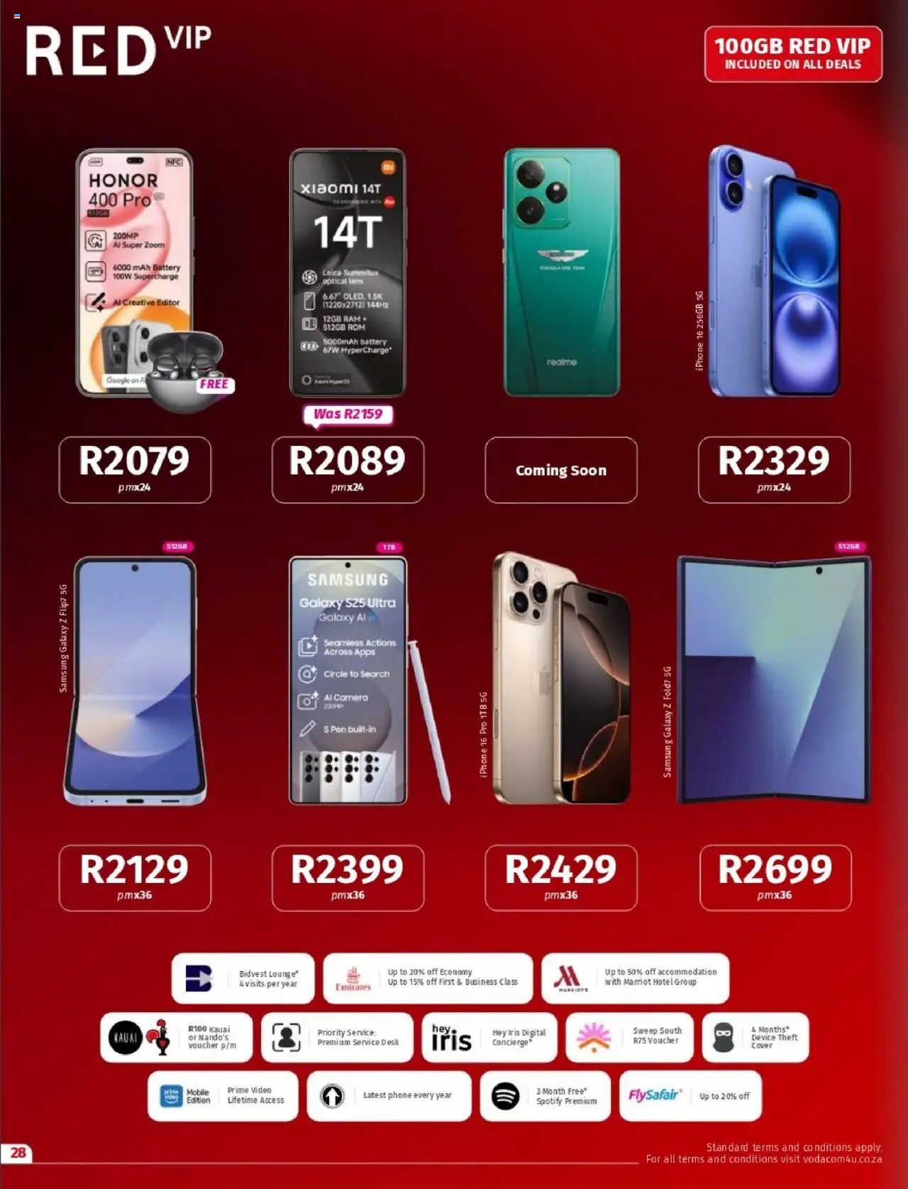 Vodacom Deals │ valid from 08.08.2025 | Page: 27 | Products: Cover, Phone, Camera, Battery