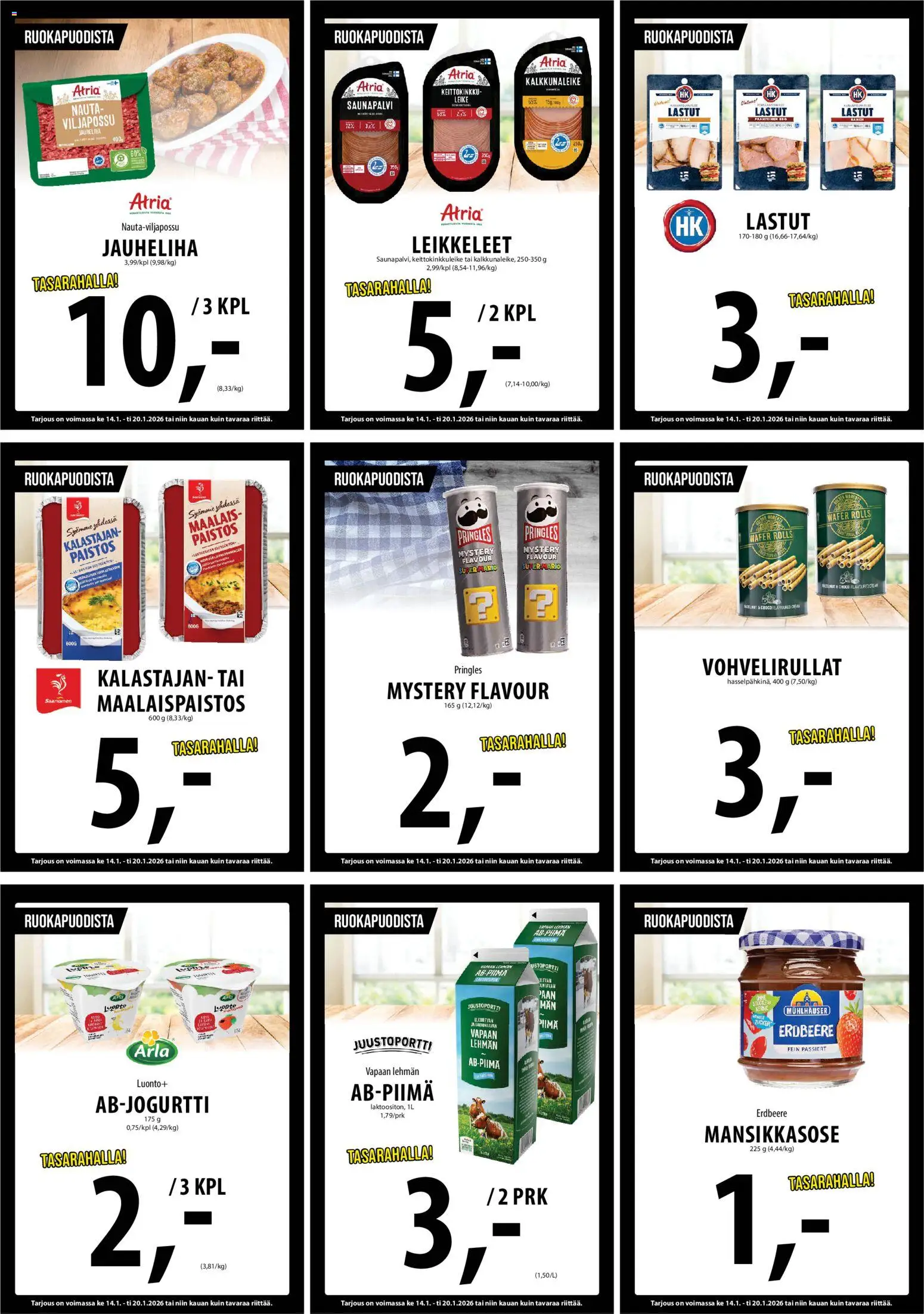 Tuuri tarjoukset – voimassa 14.01.2026 alkaen | Sivu: 7 | Tuotteet: Jauheliha