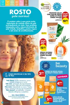 Pingo Doce - Folheto Solares │ válido de 01.04.2025 | Página: 6 | Produtos: Protetor solar, Sérum, Vitamina c, Creme