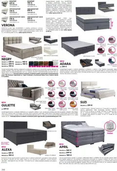 Kondela leták platný od 16.05.2025 | Strana: 266 | Produkty: Matrace, Matrac, Posteľ, Postele