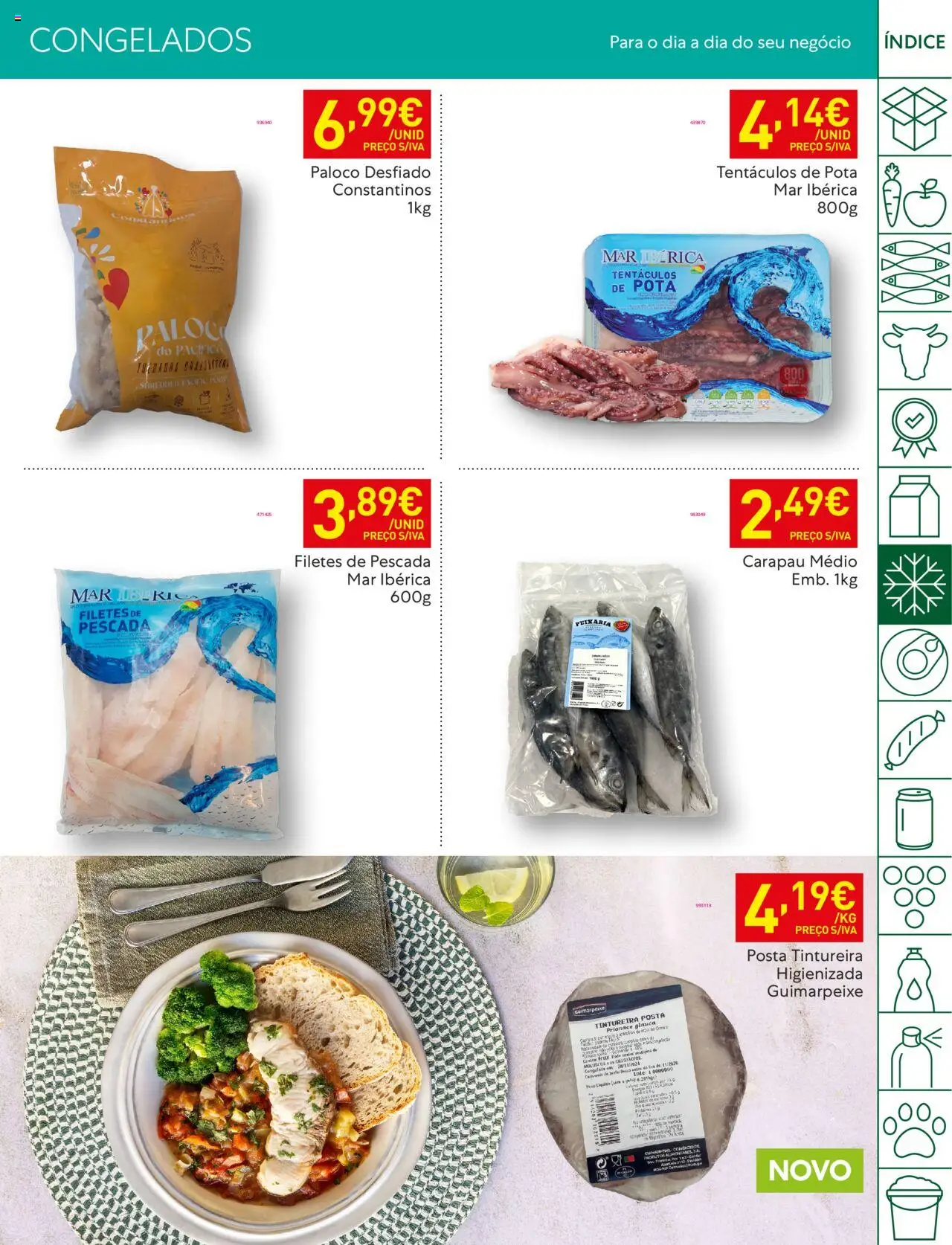 Recheio folheto │ válido de 05.08.2025 | Página: 21 | Produtos: Pescada, Peixe
