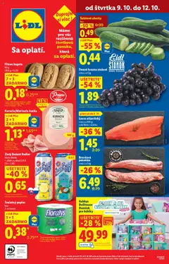 Lidl leták platný od 09.10.2025