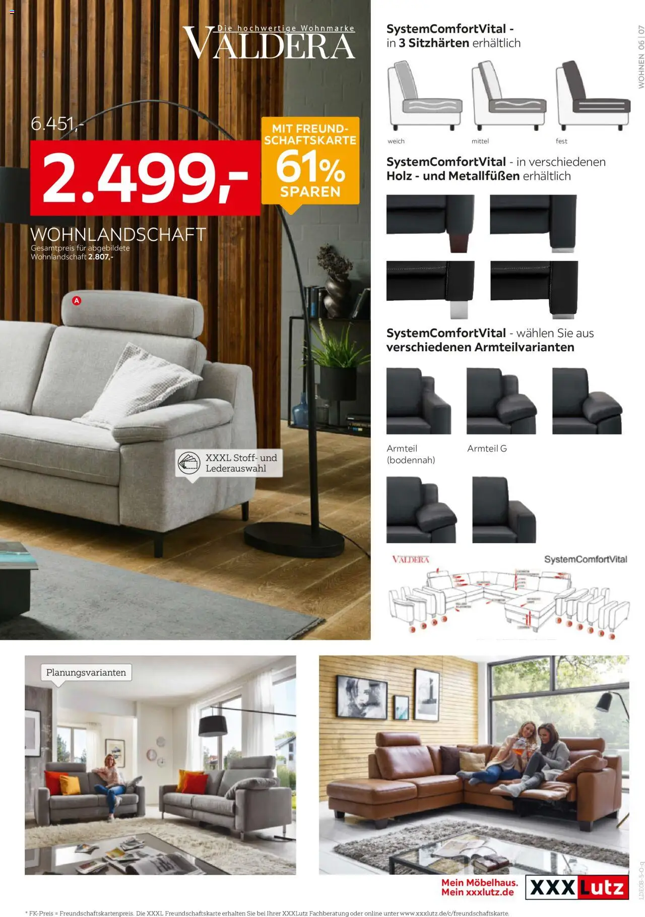 XXXL Lutz Beldomo Spezial - gültig ab dem 18.08.2025 | Seite: 7 | Produkte: Wohnlandschaft