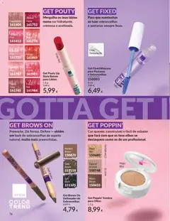 Pré-visualização Get Pouty Lip Stylo Batom para Lábios, Batom para Lábios válido de 01.03.2026 | Página: 82 | Produtos: Delineador, Batom, Creme