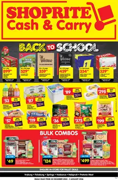 Shoprite specials catalogue – valid from 22.12.2025