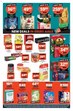 New Checkers catalogue – valid from 08.09.2025 | Page: 9 | Products: Milk, Butter, Tea, Peanut butter