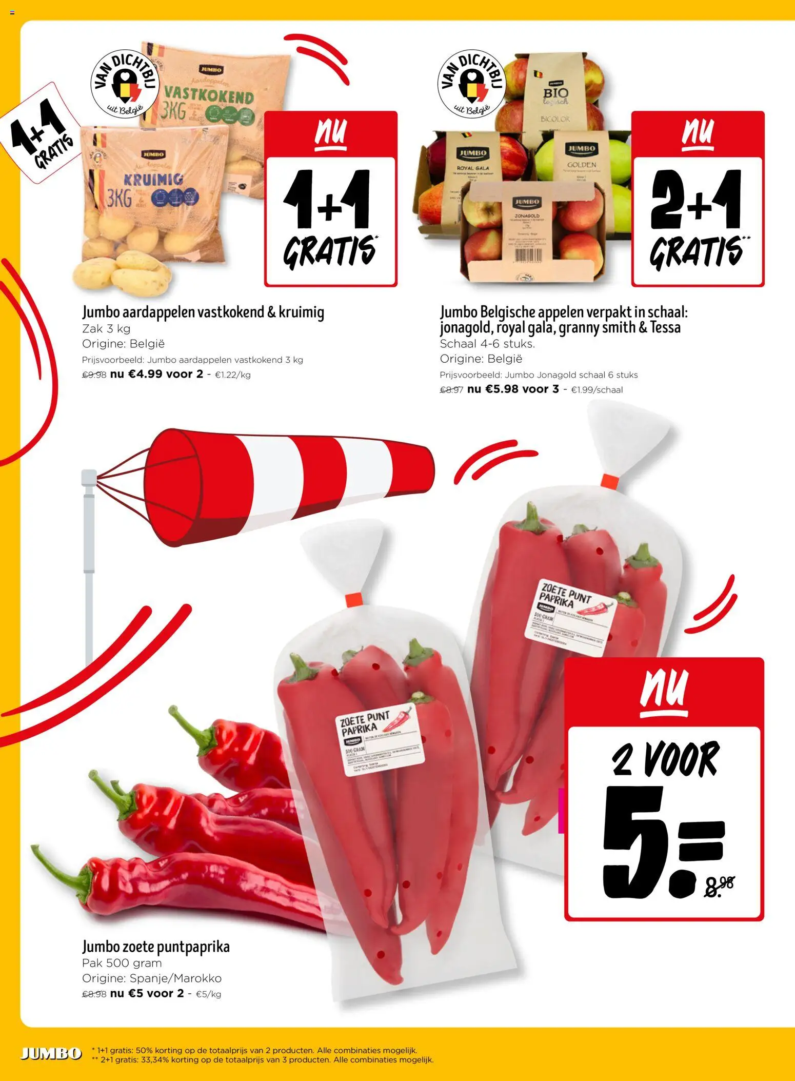 {H1} | Pagina: 2 | Producten: Appelen, Zak, Schaal