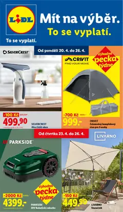Náhled letáku Lidl leták - Spotřební zboží od 20.04.2026