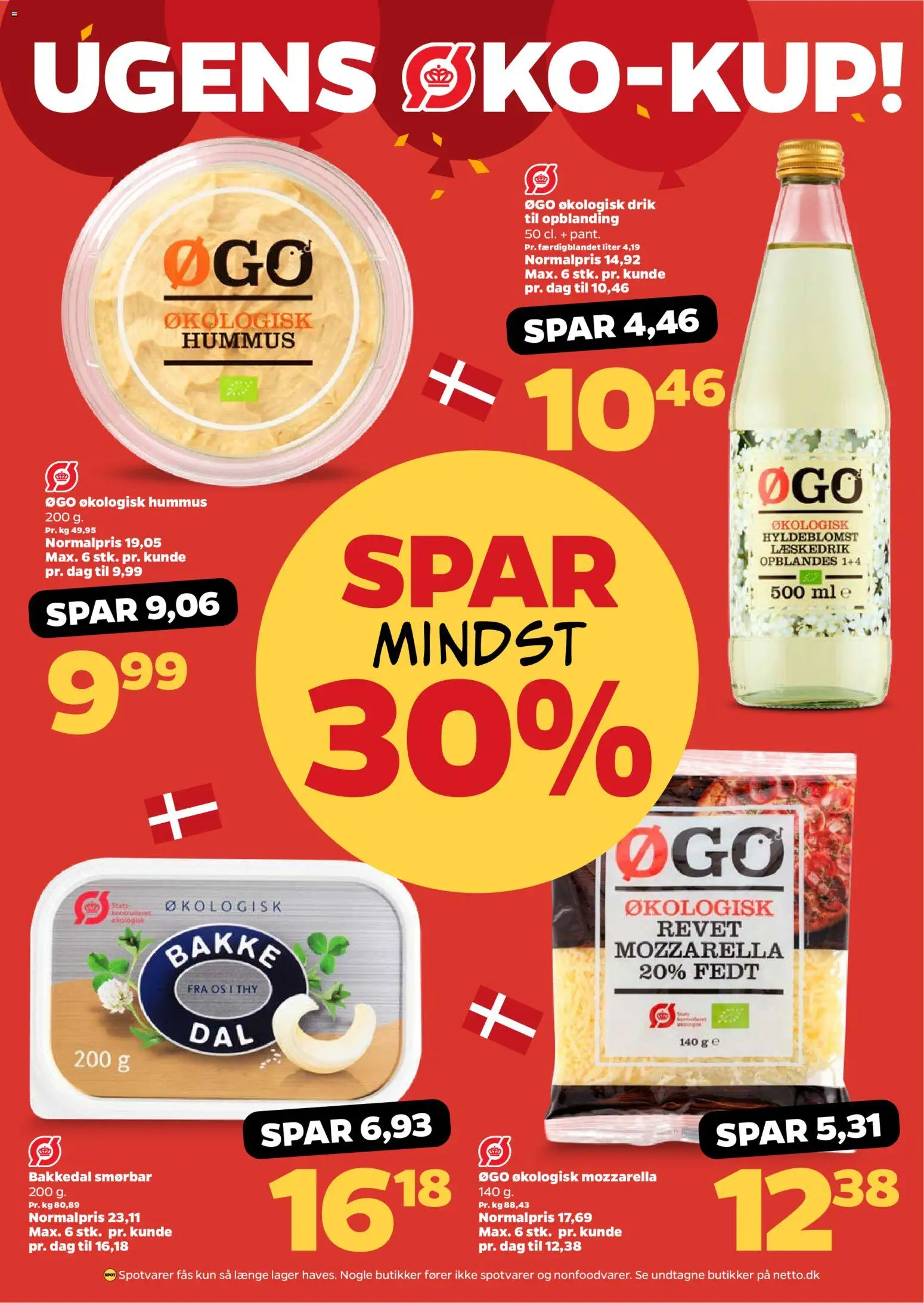 Netto tilbudsavis – gyldig fra 27.02.2026 | Side: 10 | Produkter: Mozzarella