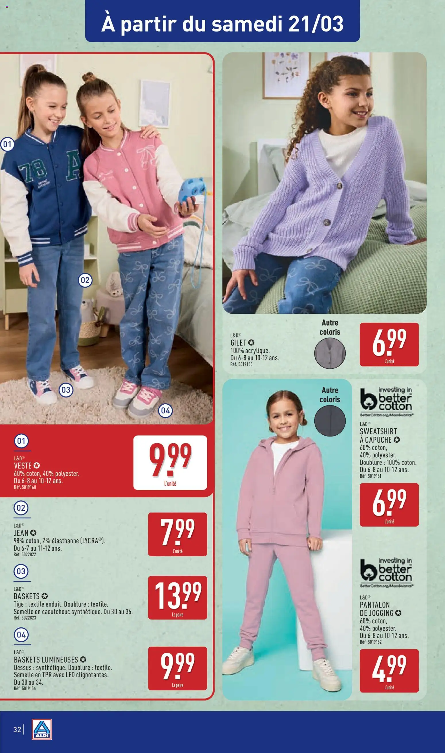 {H1} | Page: 34 | Produits: Coton, Gilet, Pantalon, Baskets