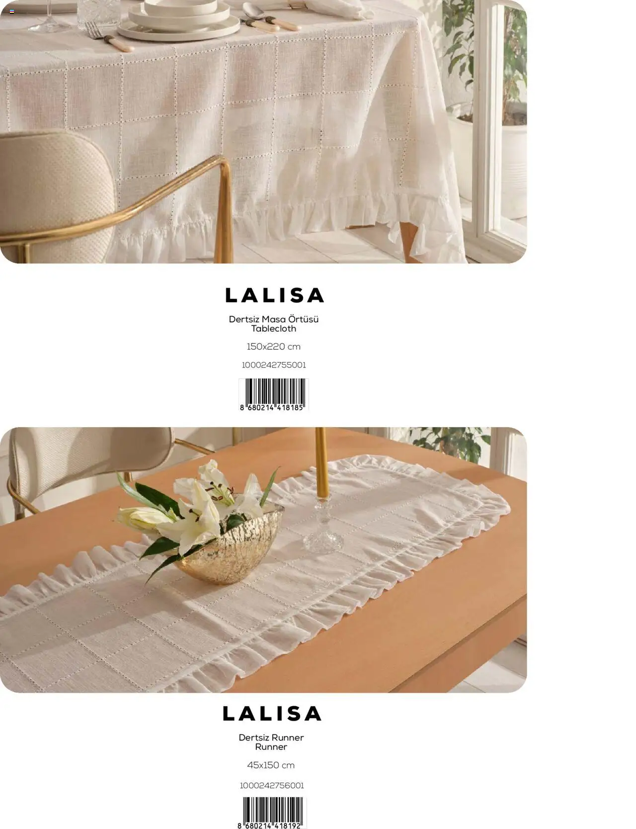 Karaca Home Katalog - 01.03.2025 tarihinden itibaren geçerlidir | Sayfa: 36 | Ürünler: Masa, Masa örtüsü