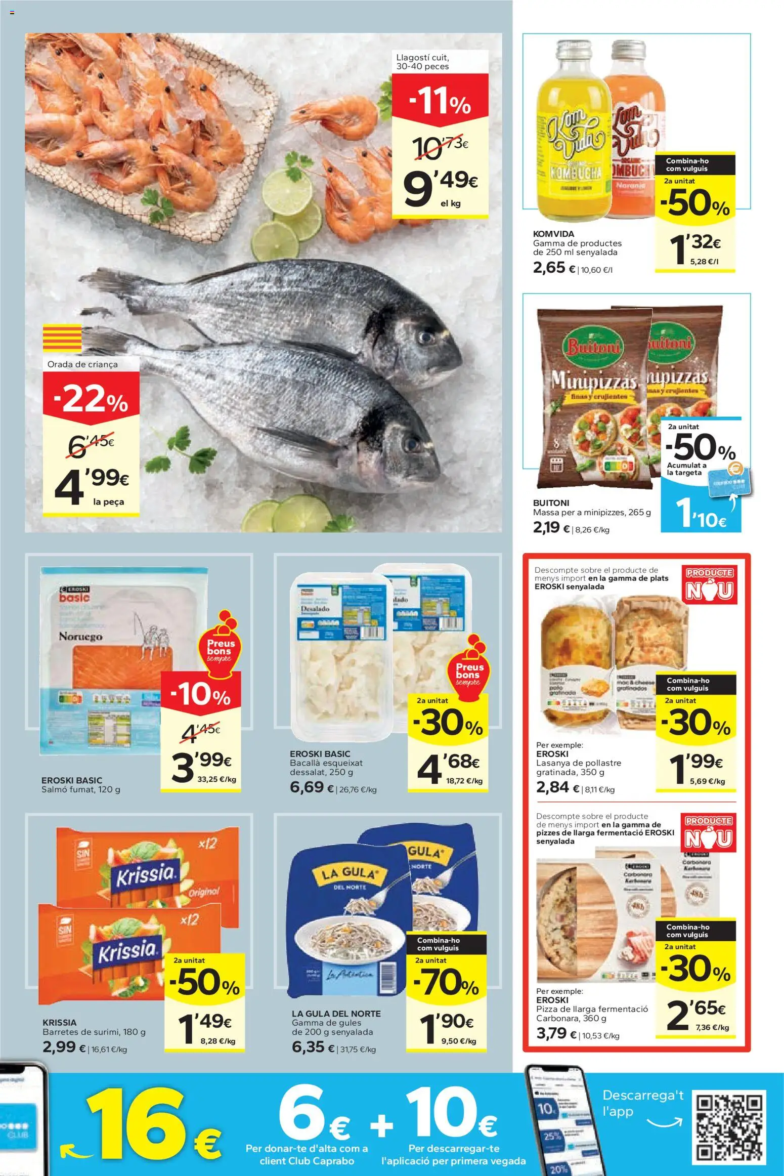 Caprabo folleto │ válido desde el 05.01.2026 | Página: 5 | Productos: Pizza