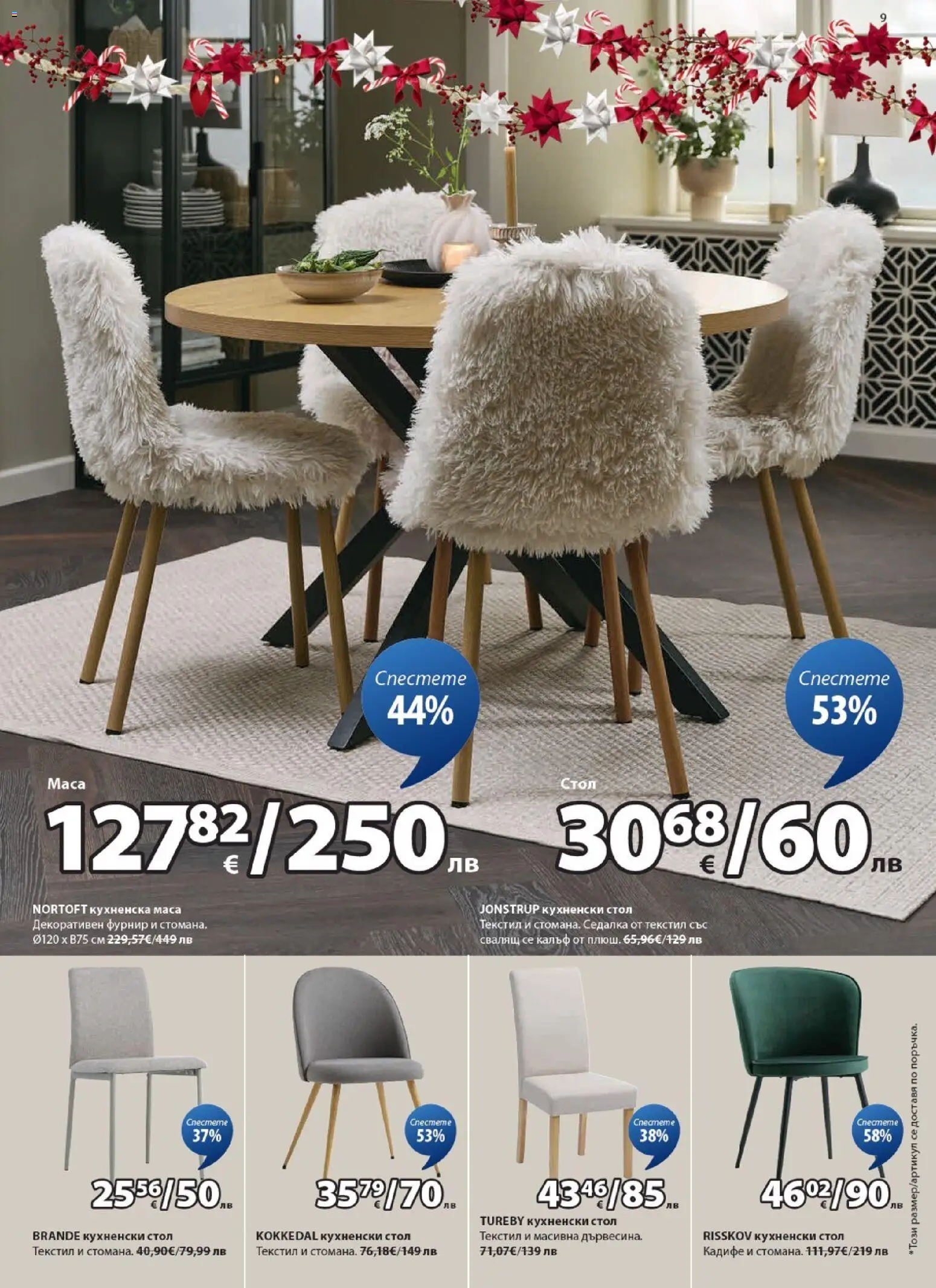 {H1} | Страница: 9 | Продукти: Маса, Стол