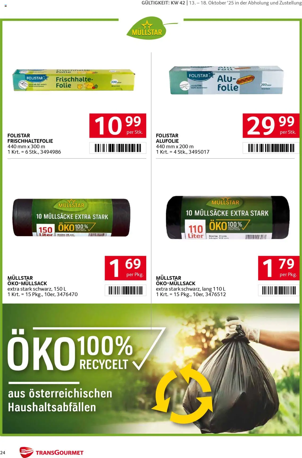 Transgourmet Eröffnungs Festwoche gültig ab 13.10.2025 | Seite: 24 | Produkte: Cutter