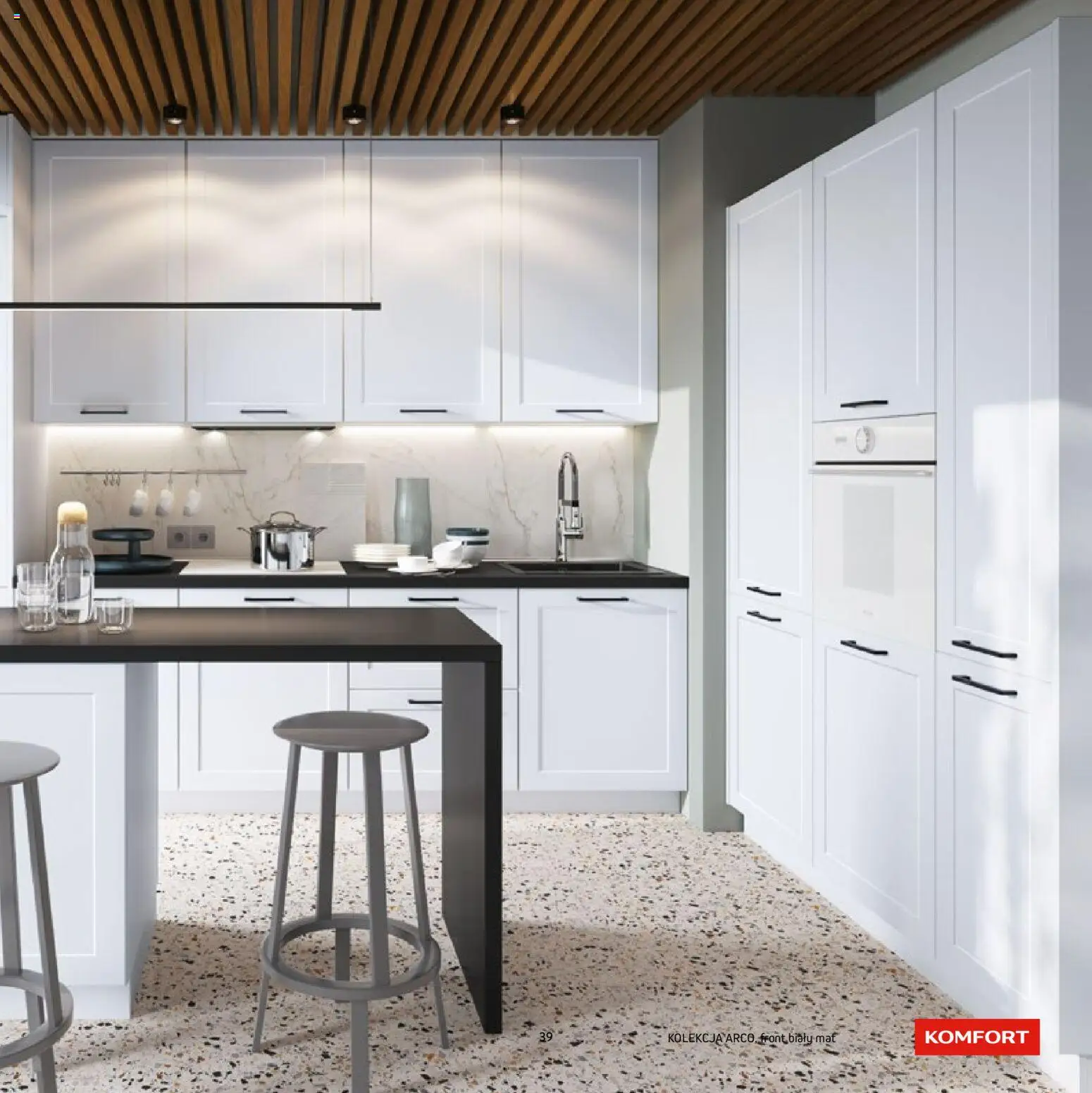 Komfort Gazetka - Katalog kuchnie od 15.12.2025 | Strona: 39