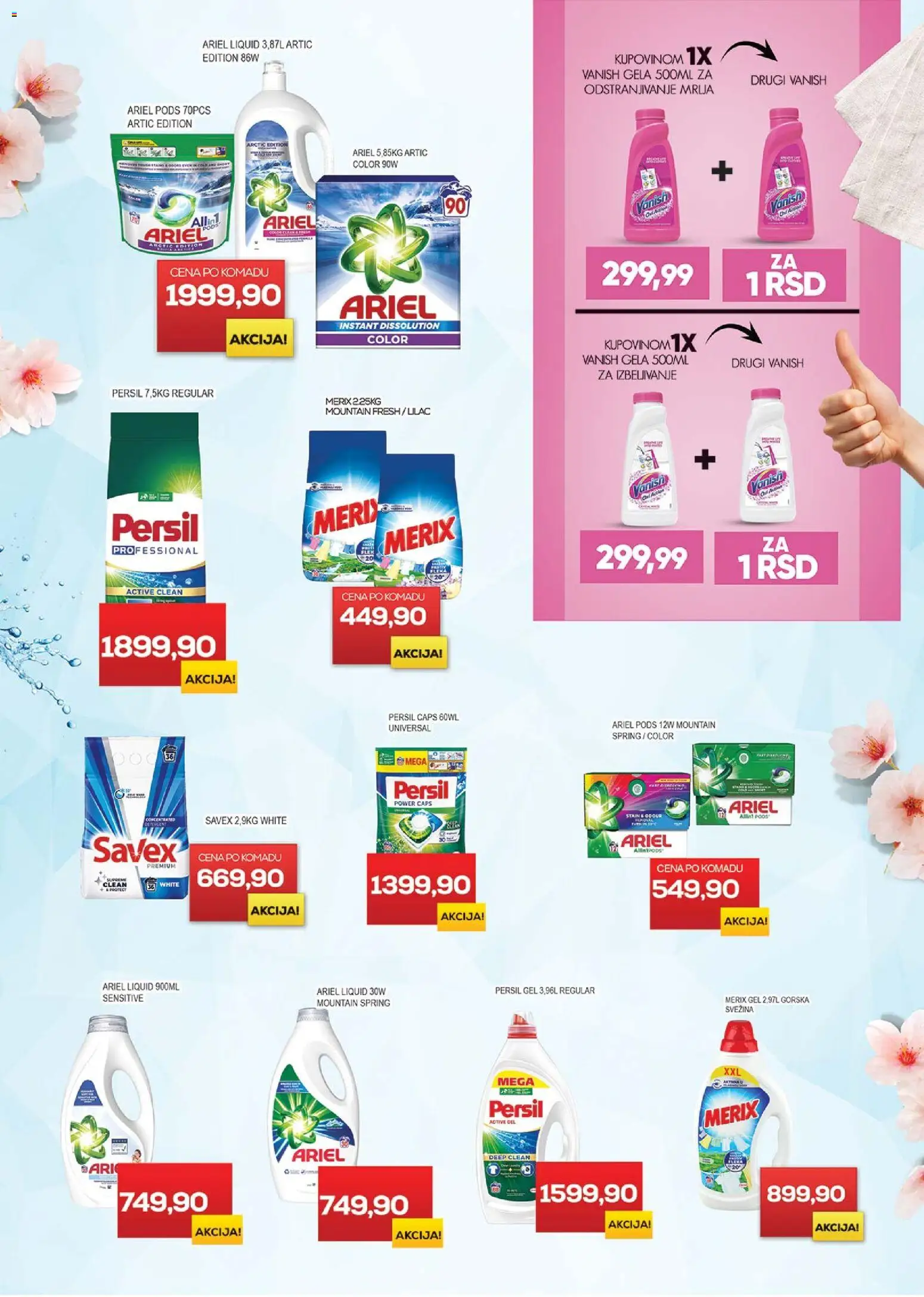 Medius katalog - važi od 10.03.2026 | Strana: 20 | Proizvode: Ariel, Persil