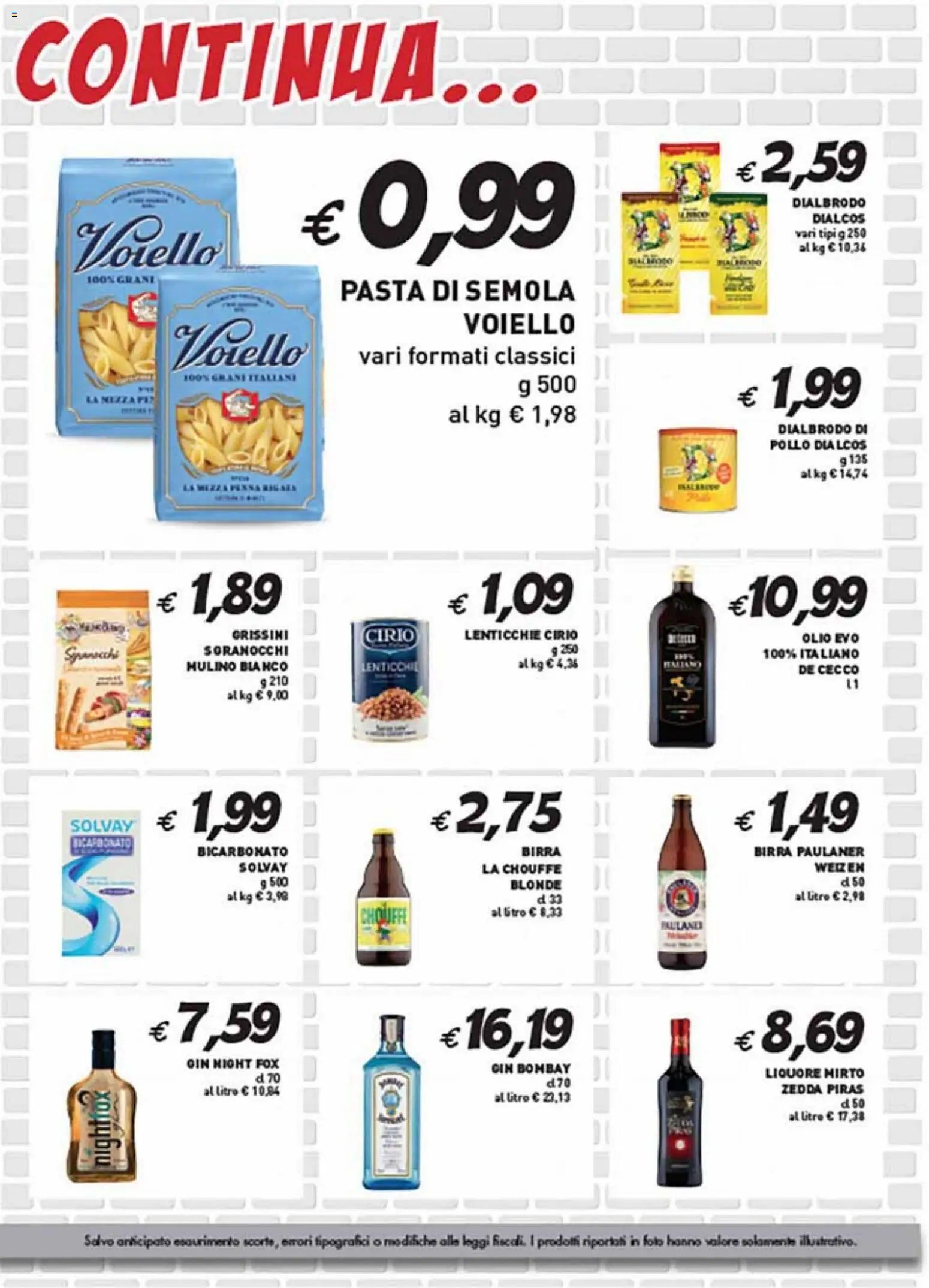 Volantino Coal del 14.11.2025 | Pagina: 5 | Prodotti: Birra, Pollo, Pasta, Liquore
