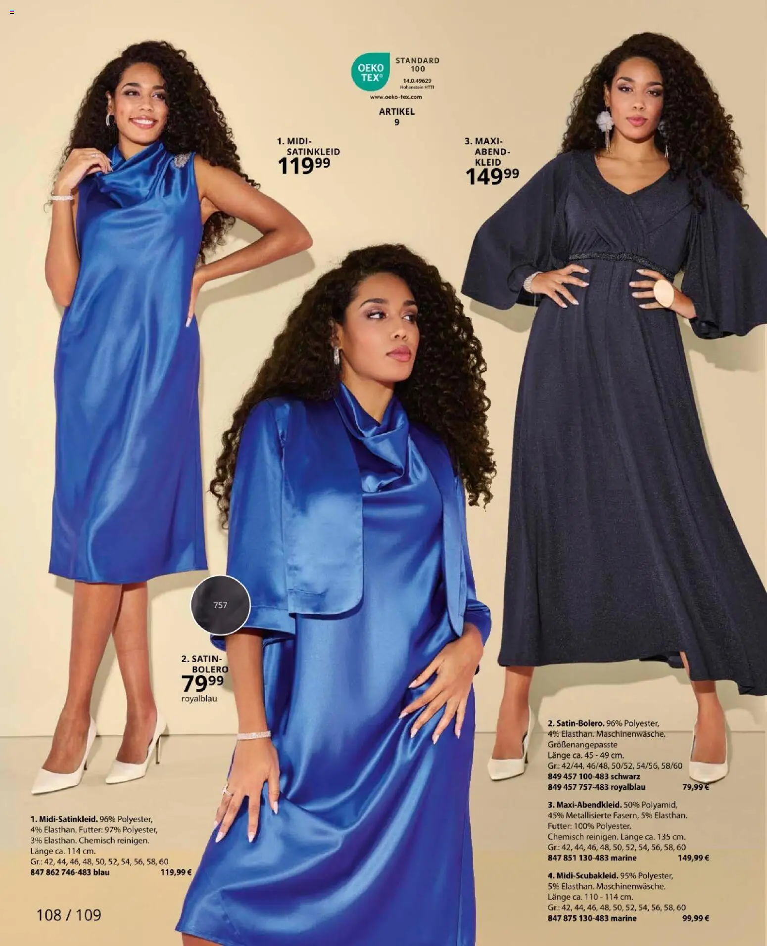 Ulla Popken akciós ujság - amely érvényes a következő dátumtól: 01.03.2026 | Oldal: 108 | Termékek: Boleró