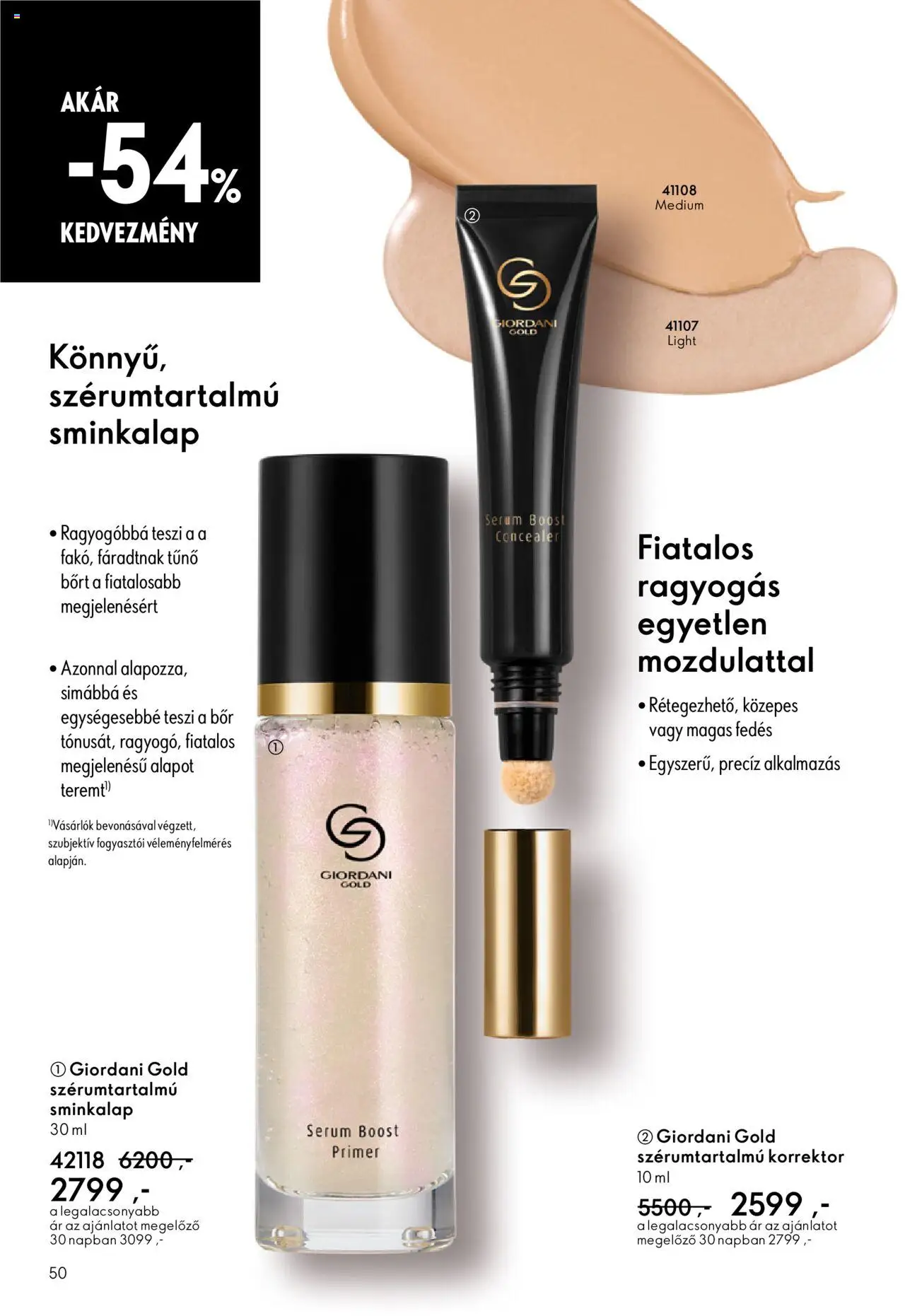 Oriflame akciós ujság - amely érvényes a következő dátumtól: 07.09.2025 | Oldal: 50 | Termékek: Korrektor, Bor